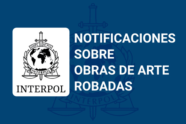 Notificación Sobre Obras de Arte Robadas Interpol